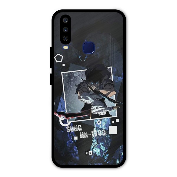 Sung Jinwoo In Battle Metal Back Case for Vivo V17