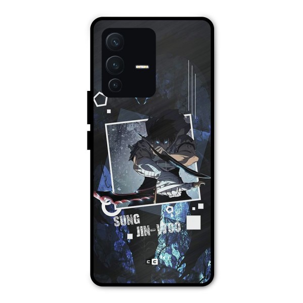 Sung Jinwoo In Battle Metal Back Case for Vivo V23 Pro