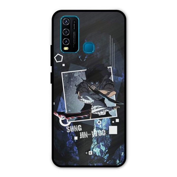 Sung Jinwoo In Battle Metal Back Case for Vivo Y50