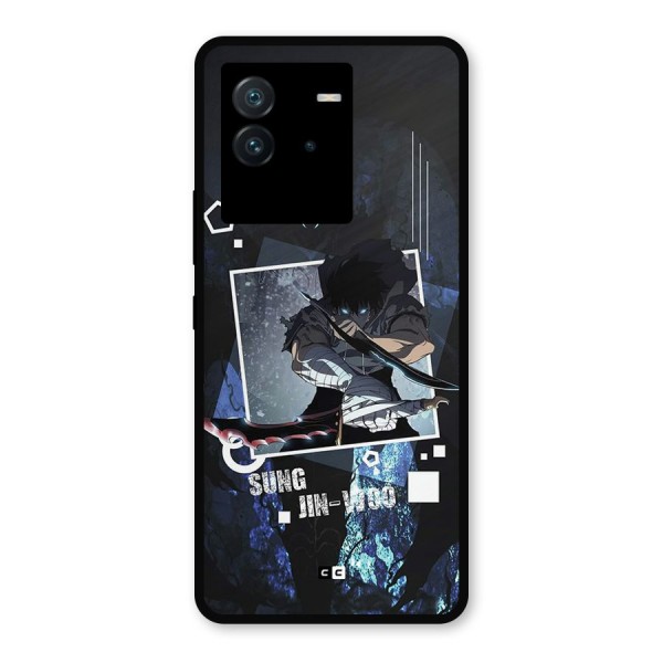 Sung Jinwoo In Battle Metal Back Case for iQOO Neo 6 5G