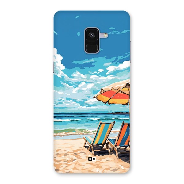 Sunny Beach Back Case for Galaxy A8 Plus