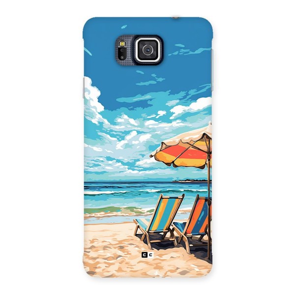 Sunny Beach Back Case for Galaxy Alpha