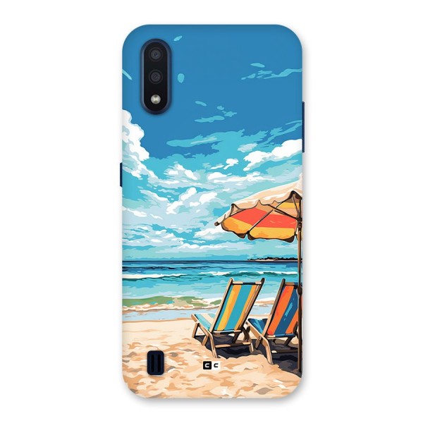 Sunny Beach Back Case for Galaxy M01