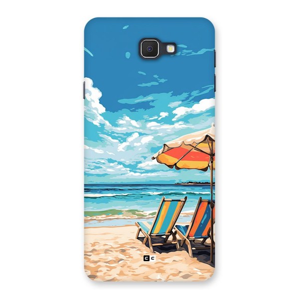 Sunny Beach Back Case for Galaxy On7 2016