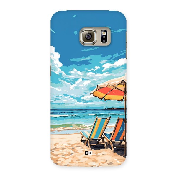 Sunny Beach Back Case for Galaxy S6 edge