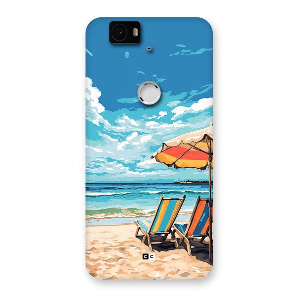Sunny Beach Back Case for Google Nexus 6P