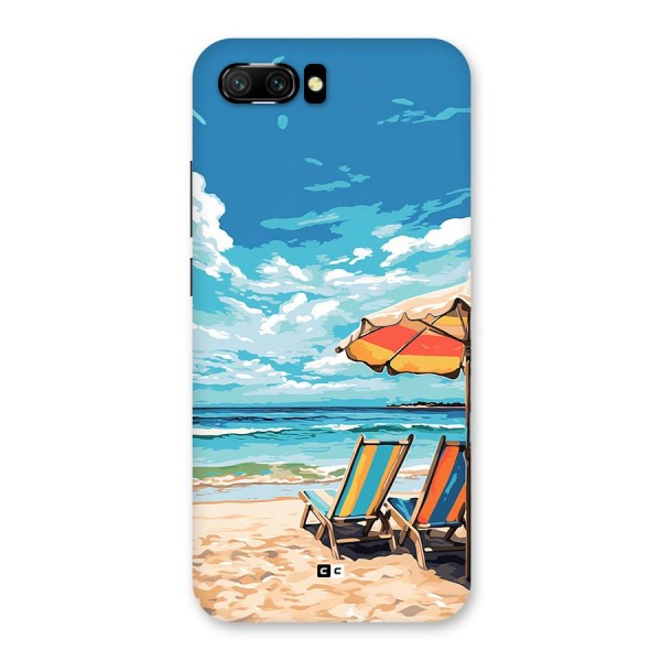 Sunny Beach Back Case for Honor 10