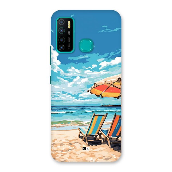 Sunny Beach Back Case for Infinix Hot 9 Pro