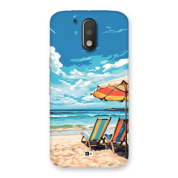 Sunny Beach Back Case for Moto G4 Plus