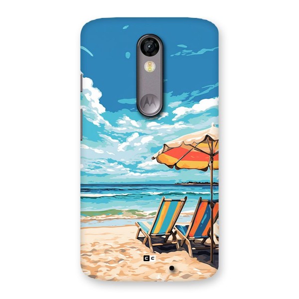 Sunny Beach Back Case for Moto X Force
