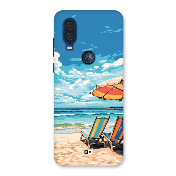 Sunny Beach Back Case for Motorola One Vision