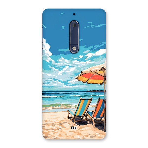 Sunny Beach Back Case for Nokia 5