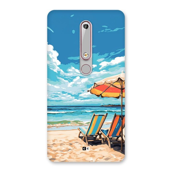 Sunny Beach Back Case for Nokia 6.1