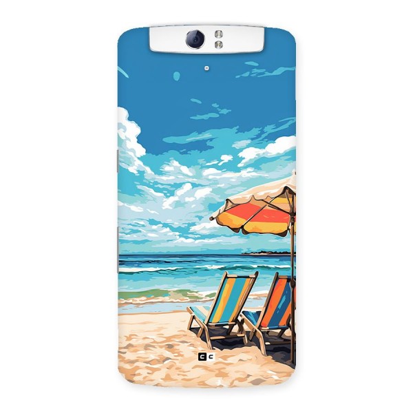 Sunny Beach Back Case for Oppo N1