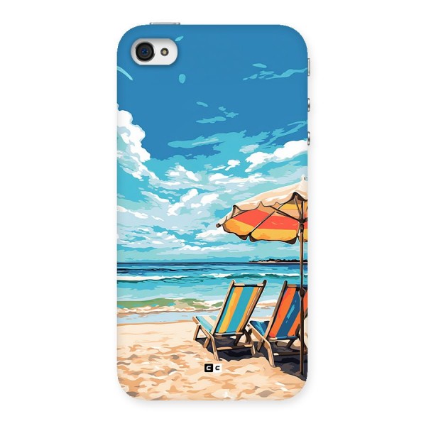 Sunny Beach Back Case for iPhone 4 4s