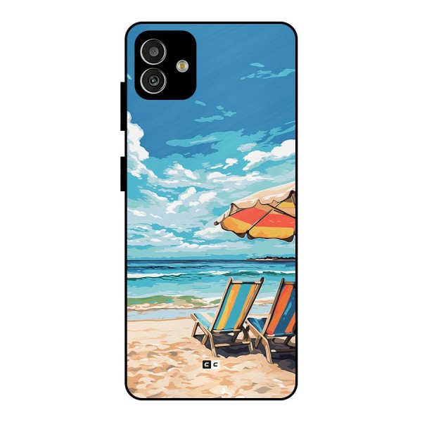 Sunny Beach Metal Back Case for Galaxy M13 5G