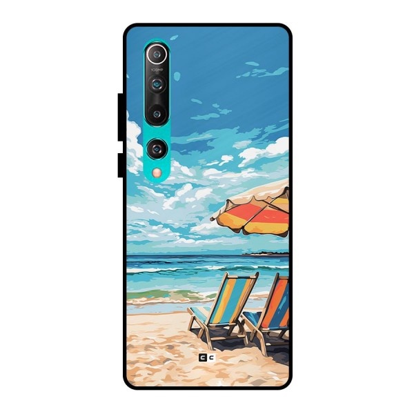 Sunny Beach Metal Back Case for Mi 10