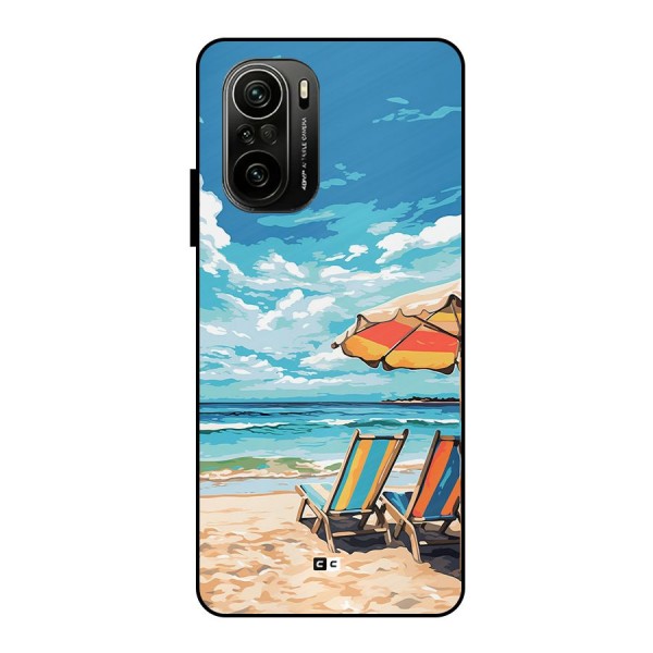 Sunny Beach Metal Back Case for Mi 11X Pro