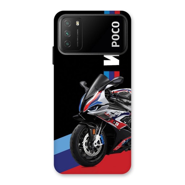 SuperBike Stance Back Case for Poco M3