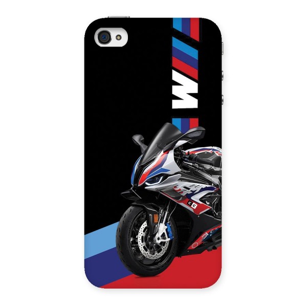 SuperBike Stance Back Case for iPhone 4 4s