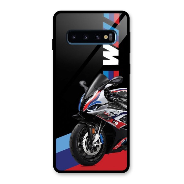 SuperBike Stance Glass Back Case for Galaxy S10