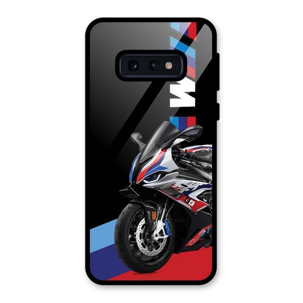 SuperBike Stance Glass Back Case for Galaxy S10e