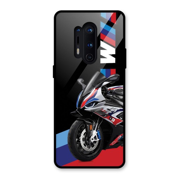 SuperBike Stance Glass Back Case for OnePlus 8 Pro