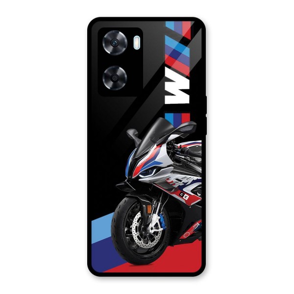 SuperBike Stance Glass Back Case for Oppo A77