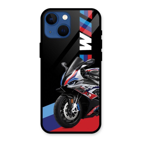 SuperBike Stance Glass Back Case for iPhone 13 Mini