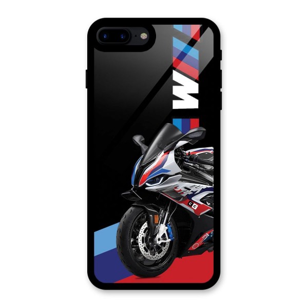 SuperBike Stance Glass Back Case for iPhone 8 Plus
