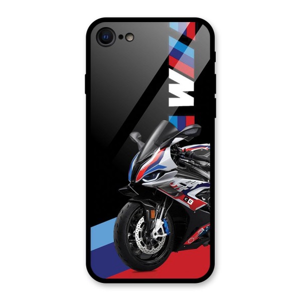 SuperBike Stance Glass Back Case for iPhone SE 2020