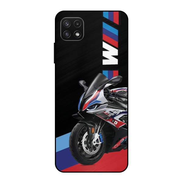 SuperBike Stance Metal Back Case for Galaxy A22 5G