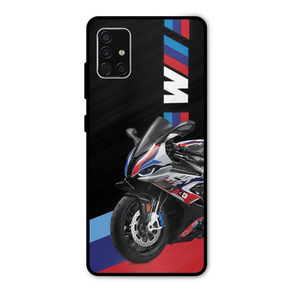 SuperBike Stance Metal Back Case for Galaxy A51