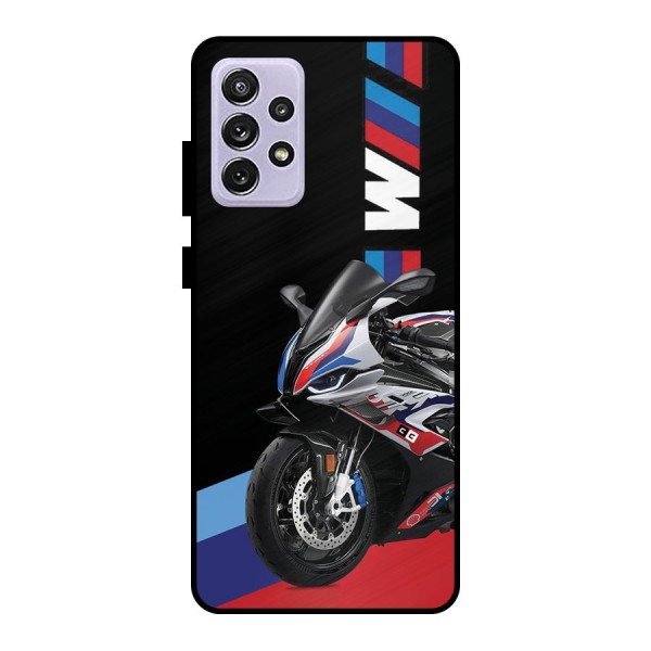 SuperBike Stance Metal Back Case for Galaxy A72