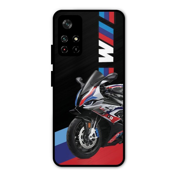 SuperBike Stance Metal Back Case for Poco M4 Pro 5G