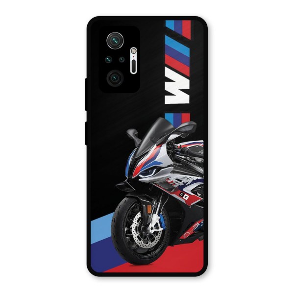 SuperBike Stance Metal Back Case for Redmi Note 10 Pro