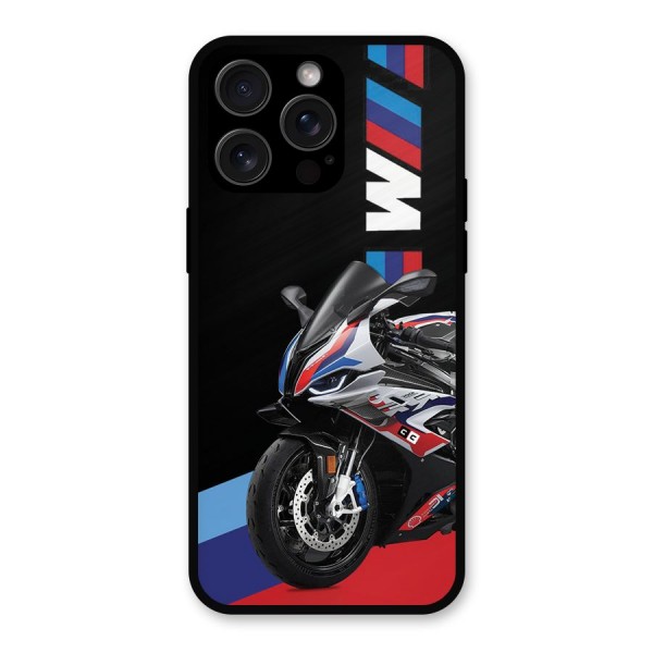 SuperBike Stance Metal Back Case for iPhone 15 Pro Max