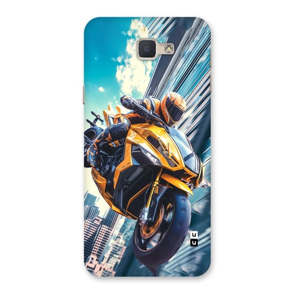 Super Bike Falling Back Case for Galaxy J5 Prime