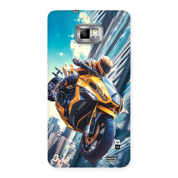 Super Bike Falling Back Case for Galaxy S2