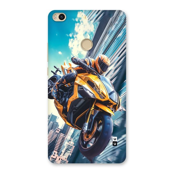 Super Bike Falling Back Case for Mi Max 2