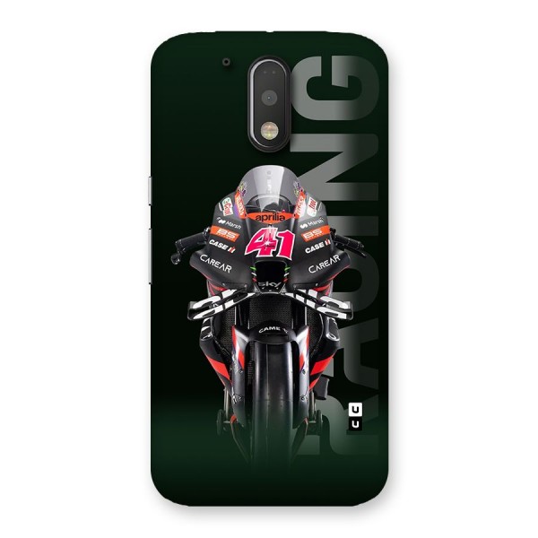 Super Biker Back Case for Moto G4 Plus