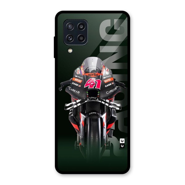 Super Biker Glass Back Case for Galaxy M32