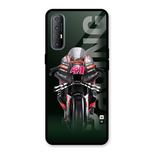 Super Biker Glass Back Case for Oppo Reno3 Pro