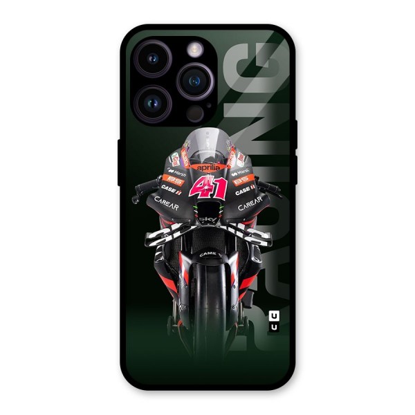 Super Biker Glass Back Case for iPhone 14 Pro Max