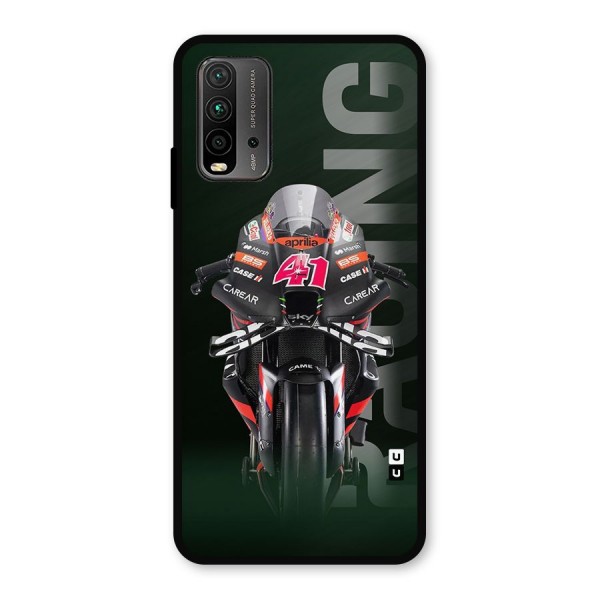 Super Biker Metal Back Case for Redmi 9 Power