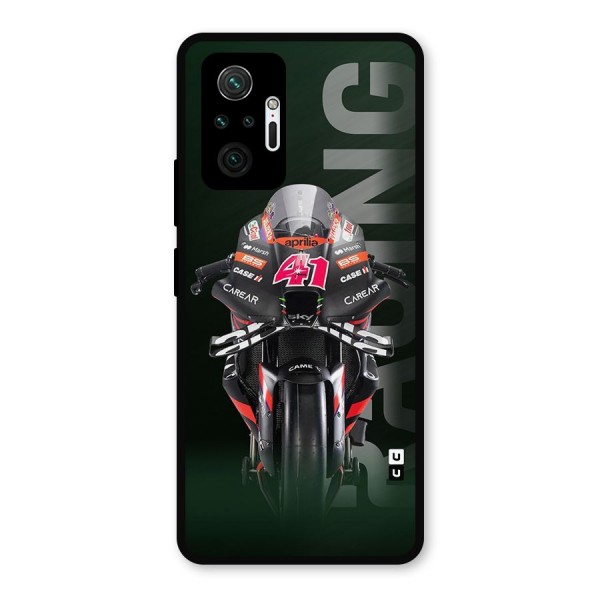 Super Biker Metal Back Case for Redmi Note 10 Pro Max