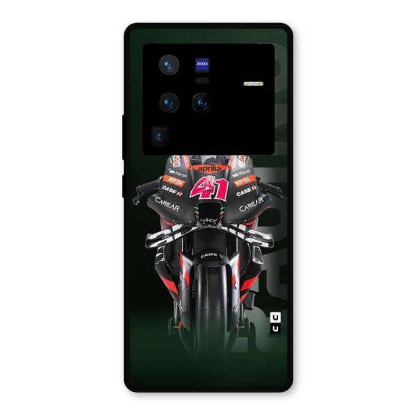 Super Biker Metal Back Case for Vivo X80 Pro