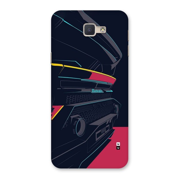 Super Car Parked Back Case for Galaxy J5 Prime