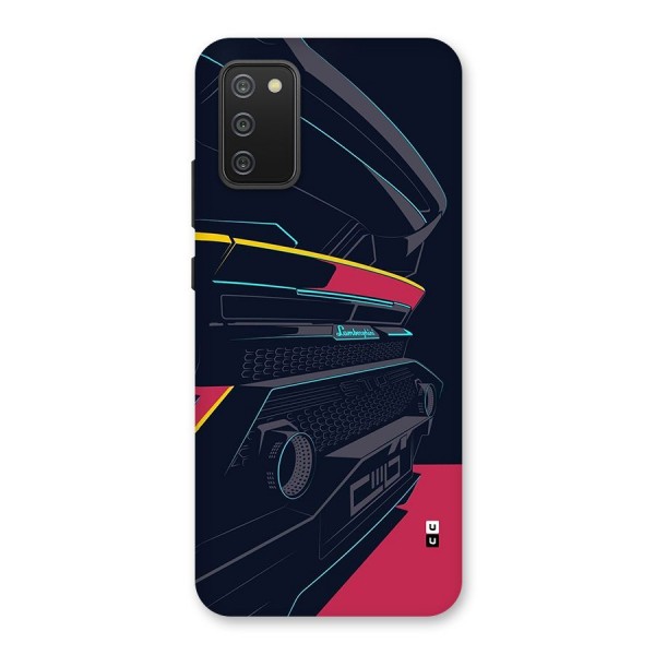 Super Car Parked Back Case for Galaxy M02s