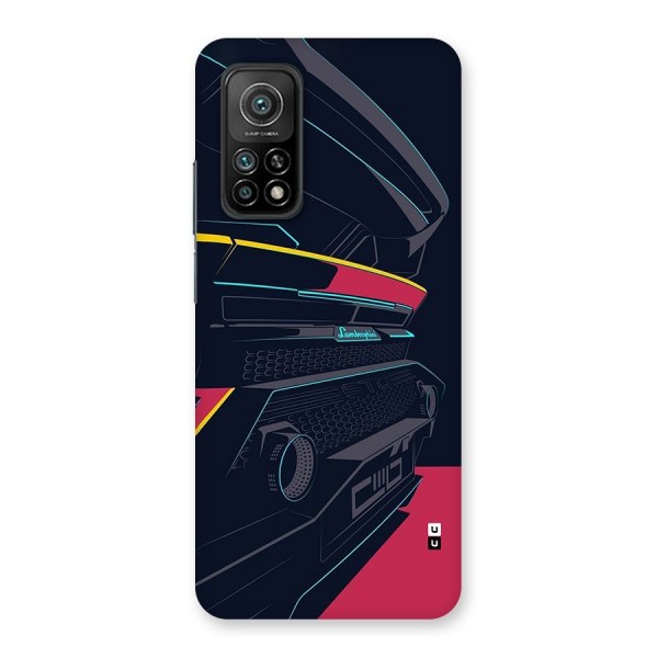 Super Car Parked Back Case for Mi 10T 5G